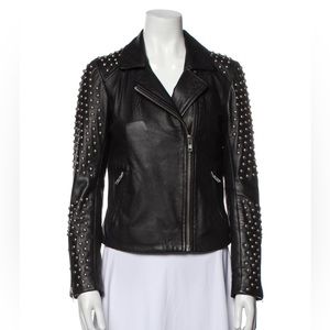 •   Doma Leather Biker Jacket
•   Black
•   Pointed Collar